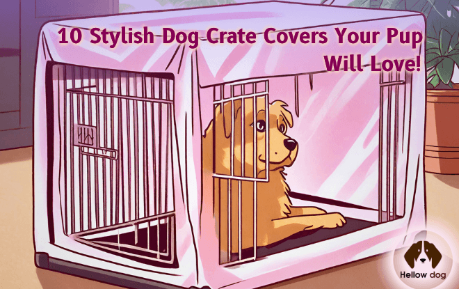 Dog Crate Covers: 10 Stylish Options for Your Pup's Comfort.