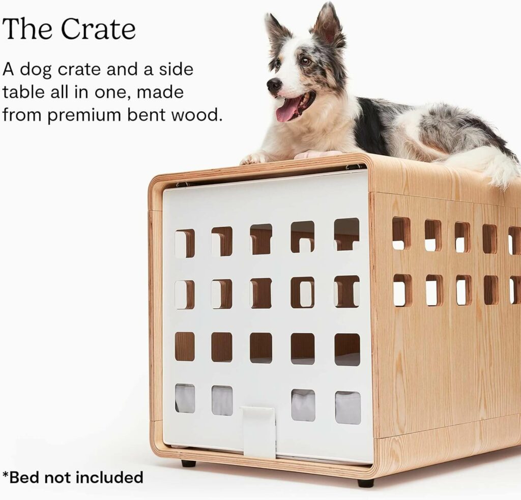 Exploring the Coolest Modern Dog Crate for Pet Parents!