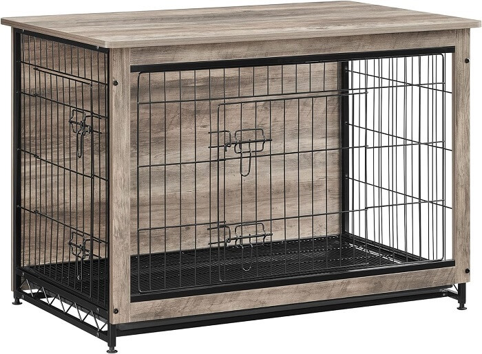 Feandrea Dog Crate Furniture & Side End Table.