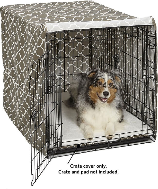 MidWest Homes for Pets Dog Crate Cover: Stylish and Functional.