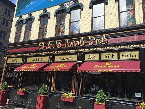 Fado Irish Pub dog-friendly restaurant