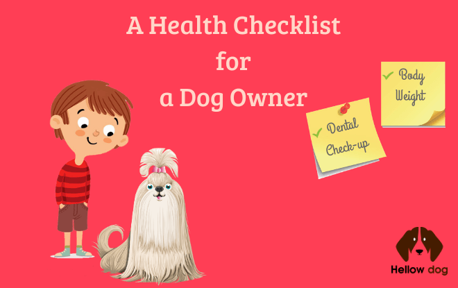 A Health Checklist for a Dog Owner