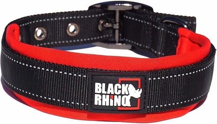 Black Rhino Dog Collar