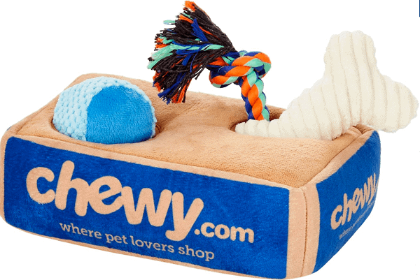 Frisco Hide and Seek Plush Chewy Box Puzzle Dog Toy