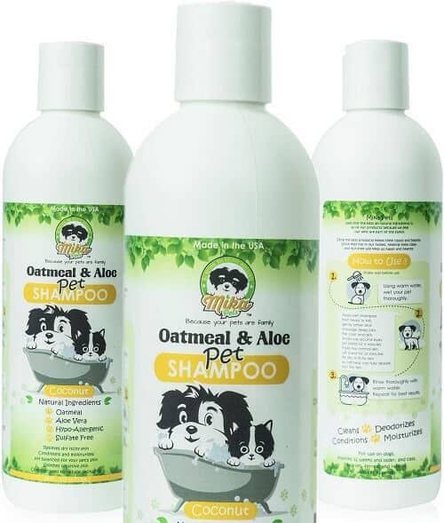 Hypoallergenic Oatmeal Dog Grooming Shampoo