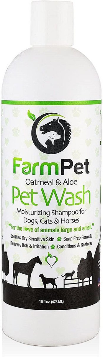 Oatmeal Dog Shampoo with Aloe Vera - Best for Dogs