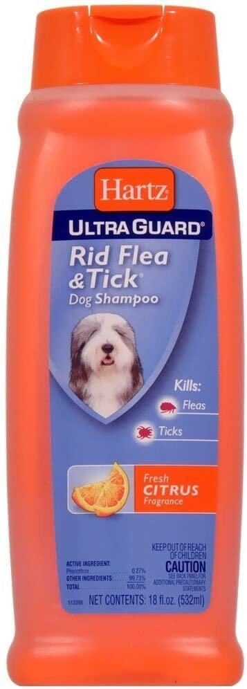 Hartz UltraGuard Citrus Scented Rid Flea & Tick Dog Shampoo