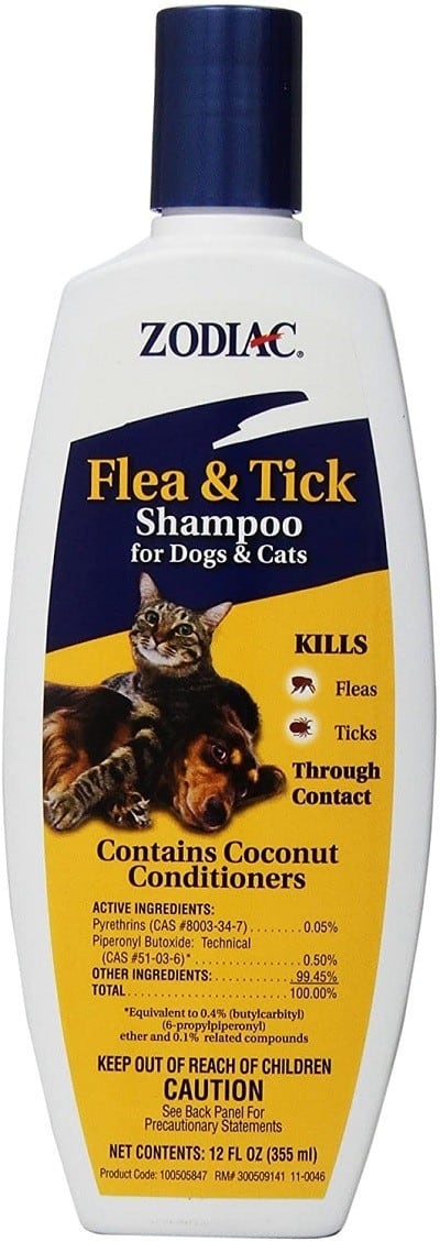 Zodiac Flea & Tick Shampoo for Dogs & Cats