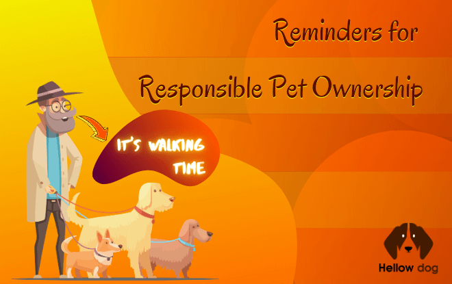 Reminders for Responsible Pet Ownership