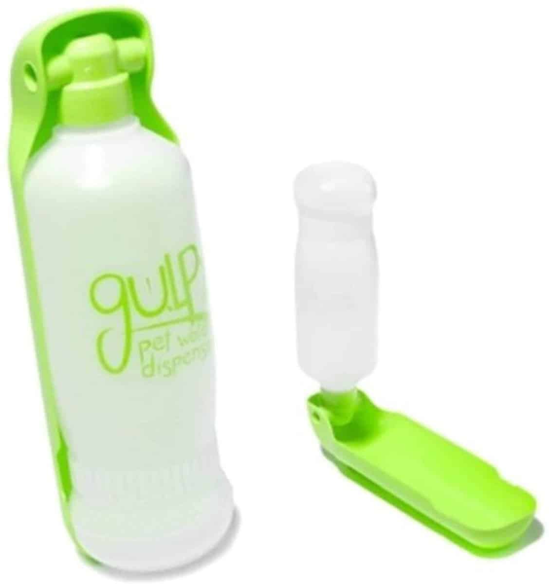 The Gulpy Jr dog water bottle
