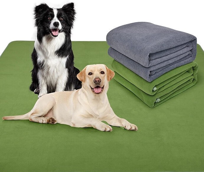 Dog Mat for Floor, Non-Slip Washable
