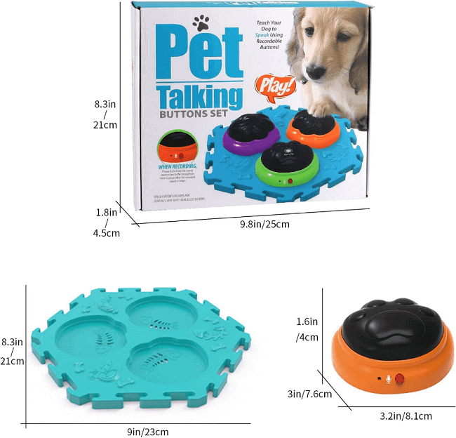 pet training talking button