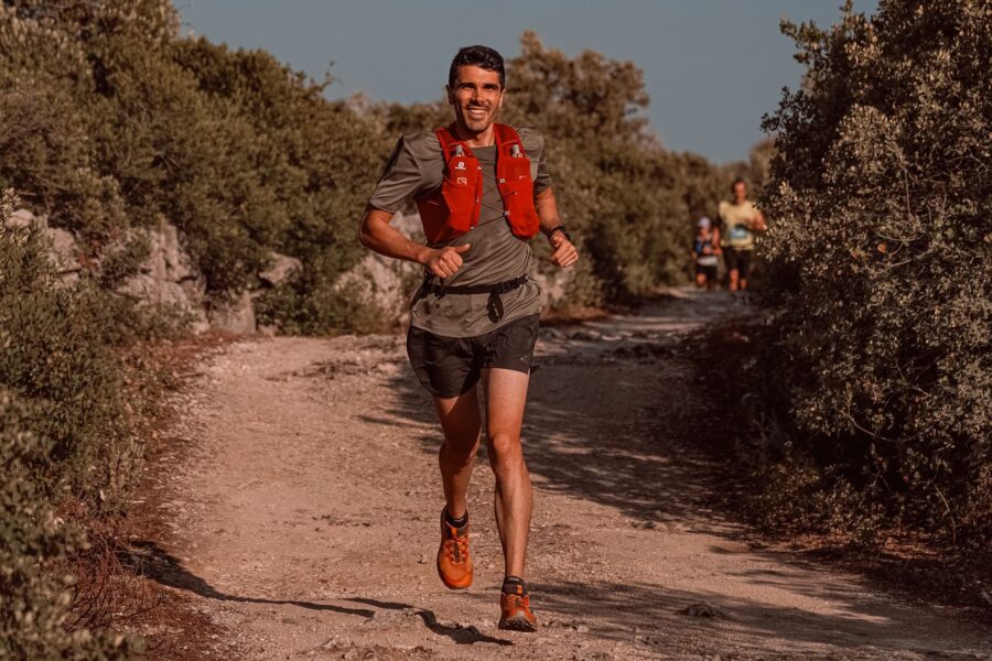 Fit owner running