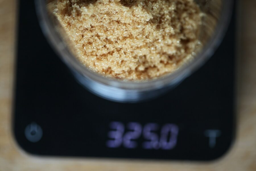 Dog kibble measuring